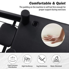 Pilates Reformer, 91″ Foldable Reformer Pilates Machine,Reformer Pilates Machine
