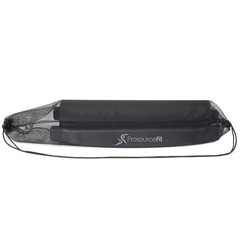 ProsourceFit Slide Board Mat for Exercise 6’ with End Stops, 6 feet, Black