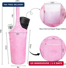 IwIeIaIrI Yoga Mat Bag for Women with Large Size Pocket and Zipper Pocket,Yoga B