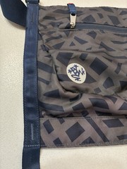Manduka Yoga Mat Carrier Zip Pocket Sling Bag Water Resistant Fabric Adjustable