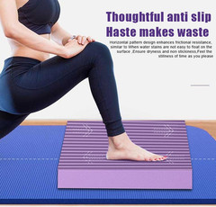 Exercise Balance Pad, Non-Slip Cushioned Foam Mat & Knee Pad for Fitness and Sta