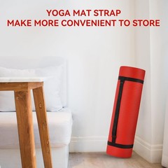 Yoga Mat, 1/2-Inch Extra Thick High Density Exercise Mat, Anti-Tear Exercise …