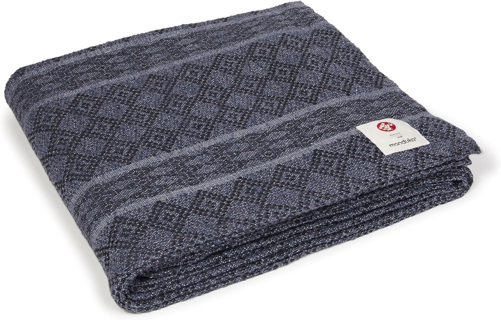 Yoga Cotton Blanket – Yoga Prop and Accessory, Roll, Fold, Stack to Support, Mad