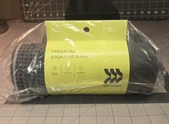 All in Motion Premium Yoga Mat, No-Slip Design Quick Dry Absorbent 70×26 (B3-K15