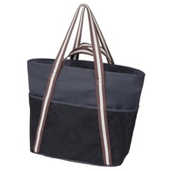 Waterproof Beach Bags for Women – Machine Washable Travel Tote Medium Black