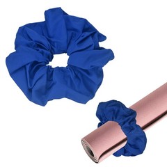 Yoga Mat Scrunchy, Yoga Mat Strap Band 1 Pcs & Cotton & Blue