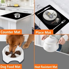 2 Pack Large Silicone Mats for Kitchen Counter, 36”x24”(90cmx60cm) Heat Res…