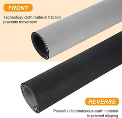 Elliptical Exercise Mat 19.7 x 23.6 – Non-Slip Stability and Protection