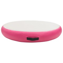 Gymnastics mat with pumps inflatable 100x100x15 cm PVC P
