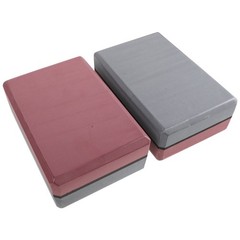 2pcs Yoga Blocks, 9″ x 6″ x 3″ Yoga Brick Foam Blocks EVA Foam Props