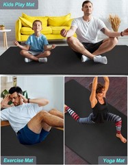Extra Long & Wide Thick Yoga Mat for Tall Men & Women, 84” x 32” x 7mm Over..,