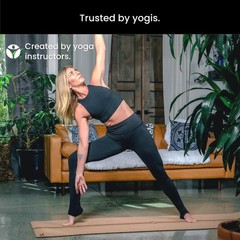 Luxury Cork Yoga Mat – Non Slip, Extra Thick Grip. Thicker, Longer, and Wider…
