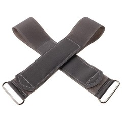 2 Pcs Nylon Elastic Foot Pedal Straps for Fitness Machines Home Gym Replacement