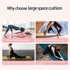 10/15MM Thick NBR Yoga Mats Anti-Slip Sport Fitness Mat Blanket for Exercise Yog