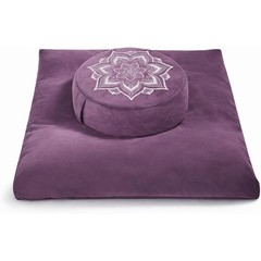 Luxury Velvet Floor Pillow W/ Buckwheat Memory Foam Yoga Meditation Home Use