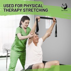 Yoga Straps Adjustable Yoga Stretching Exercise Belts for Pilates Gym Workouts
