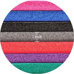 1-Inch Thick Yoga Mat Extra Cushioned Non-Slip Anti-Tear 72 x 24