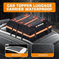 20 Cubic Feet Waterproof Car Luggage for Rooftop Cars
