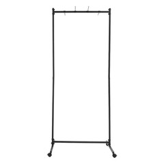 185cm Yoga Mat Holder Hanging Iron Yoga Mats Storage Rack w/ Double Sided Hooks
