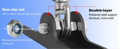 Heavy Bag Hanger – Heavy Duty Punching Bag Mount Hanger Bracket,360° Rotation
