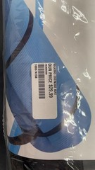 Maximo Fitness Exercise Mat Black Ribbed Non Slip Yoga Pilates Gym Floor Workout