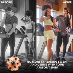 Trailoom Microfiber Workout Towels – Quick Dry Highly Absorbing Odor-Free For