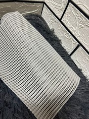 Multipurpose PVC grip mat Odor Free Hand Washable Grey Color Pack of 1 Free Pos