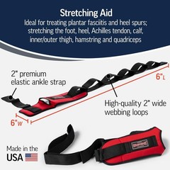 Stretch-EZ: Plantar Fasciitis & Hamstring Stretcher