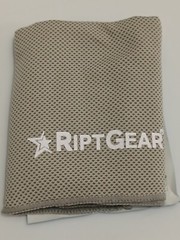 RiptGear Instant Cooling Towel – Breathable for Workouts, 1 Pack, Gray