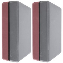 2pcs Yoga Blocks, 9″ x 6″ x 3″ Yoga Brick Foam Blocks EVA Foam Props