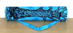Blue Tree Yoga Mat Carrier Bags Hippie Mandala Cotton Bags With Shoulder Strap