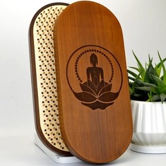 Sadhu Board “Lotus” with Thermal Ash Copper Nails 10 mm/0.4 inch