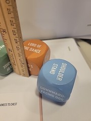 YOGA DICE KIT TRANQUILITY IS JUST A ROLL AWAY