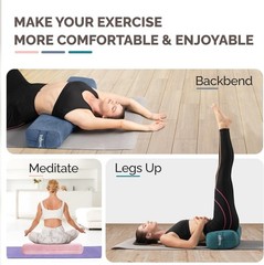 Meditation Cushion with Triple Layer Sponge for Maximum Comfort and Support