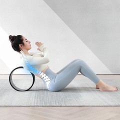 Back Roller, Foam Roller for Neck & Back Pain Relief, Yoga Wheel (3 Pack)