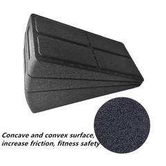 3Pcs/Set Yoga Bricks Squat Wedge Blocks Slant Board Adjustable Non-Slip Foot Str