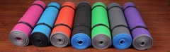 Extra Thick 10mm Anti-Slip Yoga & Pilates Mat with Carrying Strap – 72″x24″