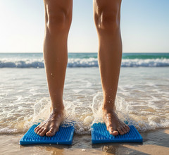 Portable Sadhu Board Yoga Foot Massage Tool Waterproof Durable and Hygienic