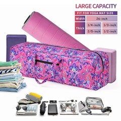 Yoga Mat Bag Large Carrier Wet Pocket Gym Tote Bag For Women Gifts