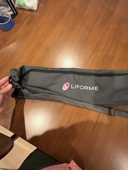 LIFORME Gray Yoga Carry Bag For Yoga Mat (Bag Only) 27”x 6″