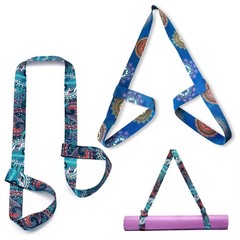 Slim Carry Strap Yoga Mat Cotton, 2 Pack Durable Yoga Mat Harness Stra…