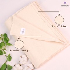Yogikuti Iyengar Cotton Yoga Blanket Set Of Two Handwoven Yoga Blankets For