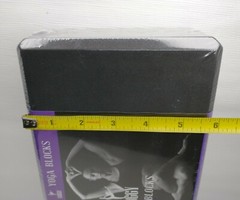 Yoga Block Black Foam