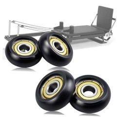 Replacement Roller Wheels for Aero Pilates Reformer – 32mm POM Wheels, Smooth
