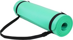 Fitvids 1/2-Inch Extra Thick High Density Anti-Tear Yoga Mat with Strap