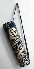 Indian Print Hand Yoga Bag Gym Exercise Mat Carrier Bags With Shoulder Strap