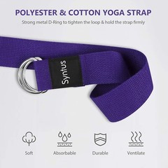 Yoga Blocks & Strap Set – Lightweight, Non-Slip, Perfect for Stretching & Toning