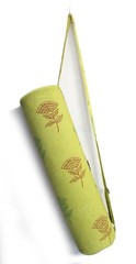 Indian Green Flower Yoga Mat Carrier Bag Mandala Large Shoulder Strap