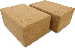 Yoga Blocks, Standard & Large Sizes – Studio Grade, Non-Slip, Made from Eco Frie