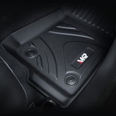 Car Floor Mats Trunk Mat Compatible With Wrangler JT 3D TPE Foot Covers All-weat